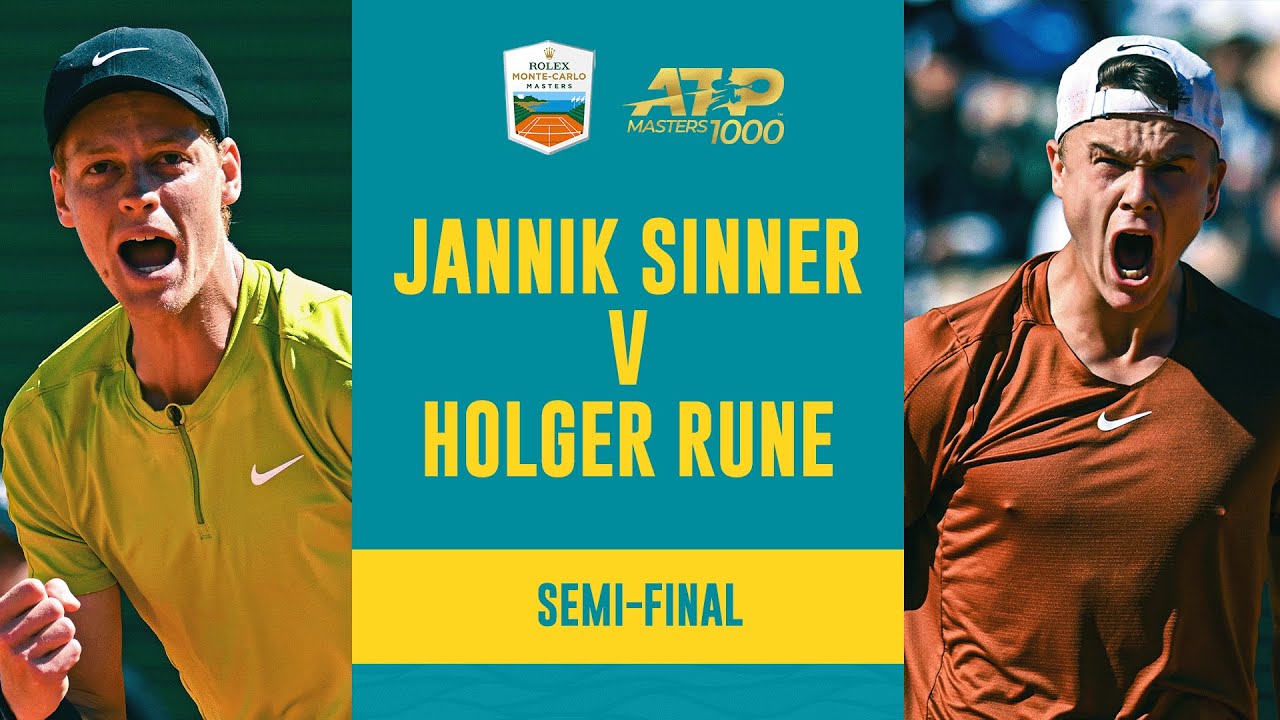 Jannik Sinner Vs Holger Rune Monte Carlo Masters Atp Semi Hot Sex Picture