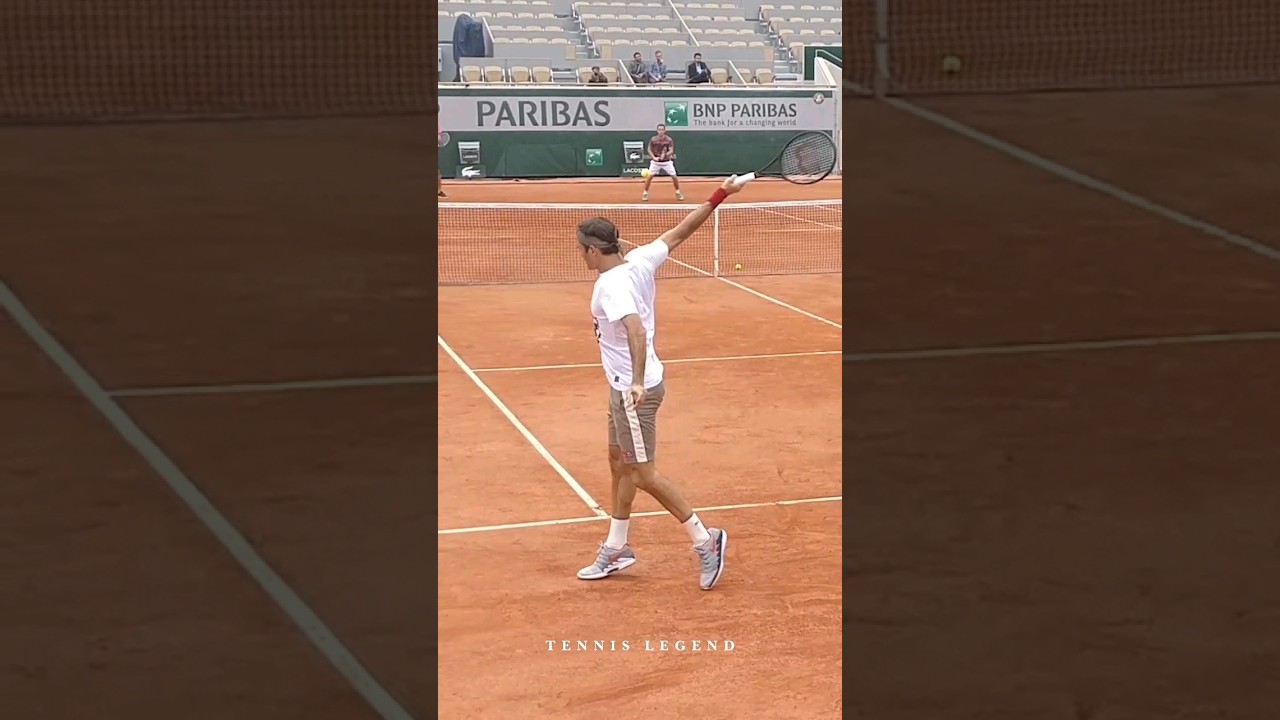The most aesthetic shot in tennis. Who has the best onehanded backhand ? tennis テニスはフラミンゴにまかせろ！