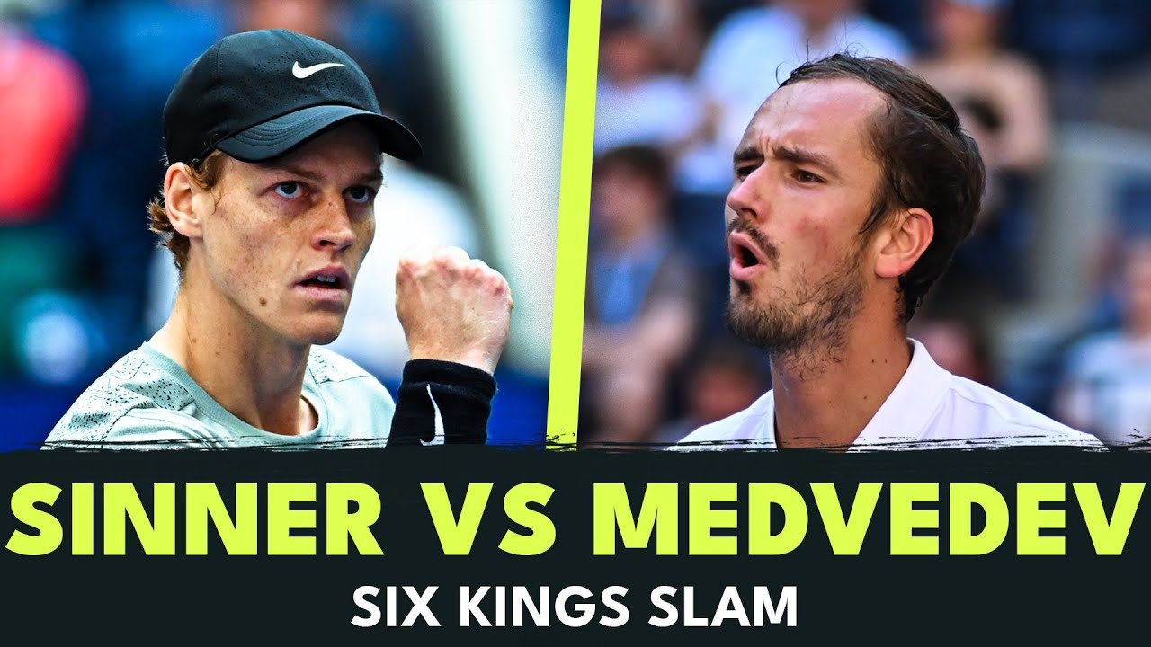 Jannik Sinner Vs Daniil Medvedev Six Kings Slam Highlights