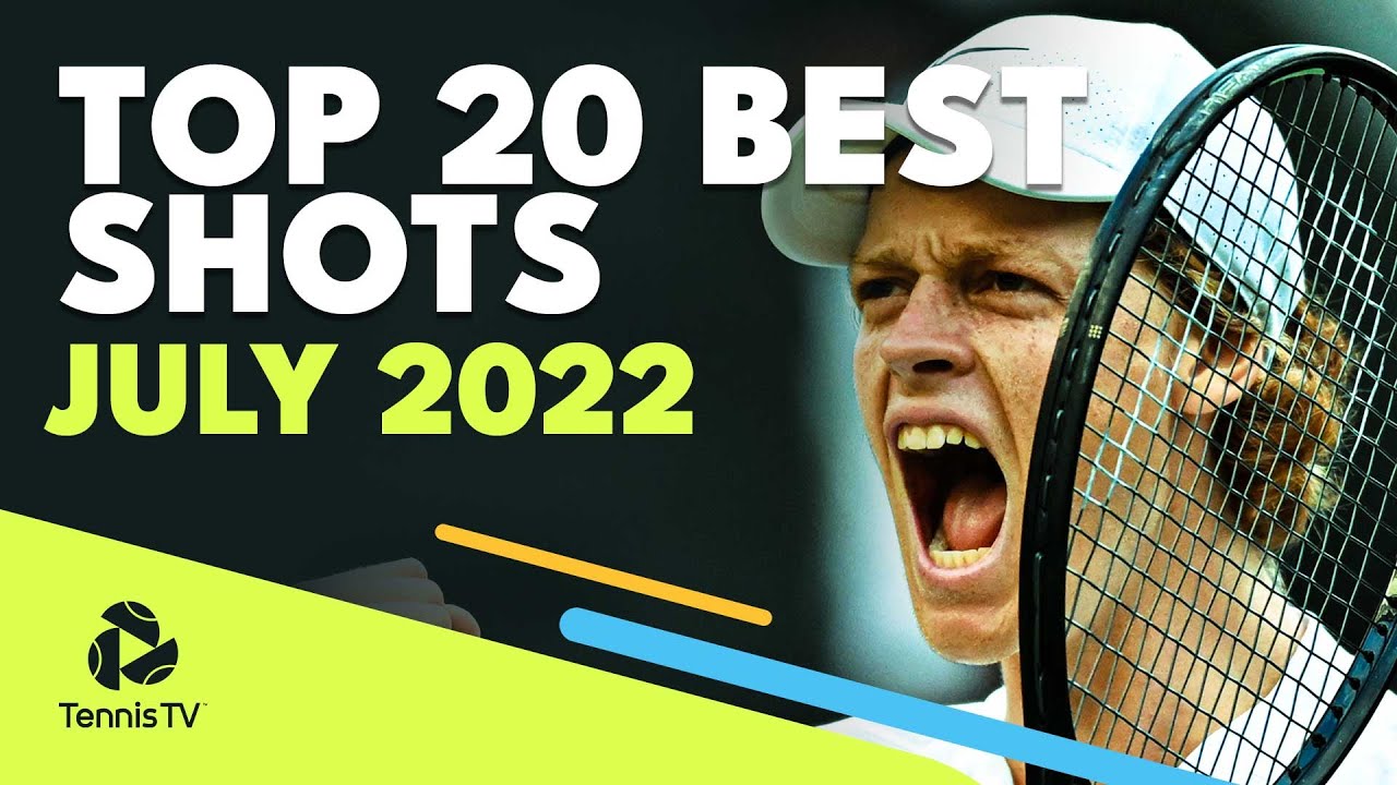 TOP 20 BEST ATP Tennis Shots & Rallies: July 2022 | テニスはフラミンゴにまかせろ！