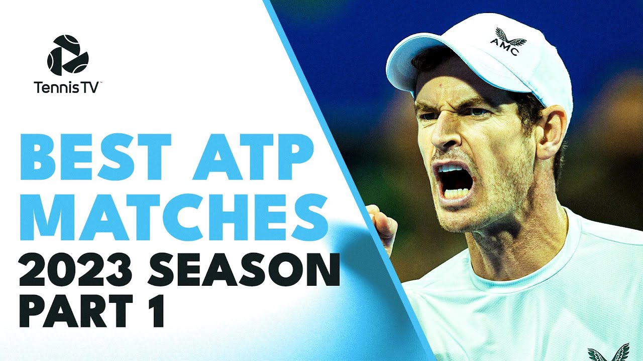 Best ATP Tennis Matches in 2023 Part 1 テニスはフラミンゴにまかせろ！