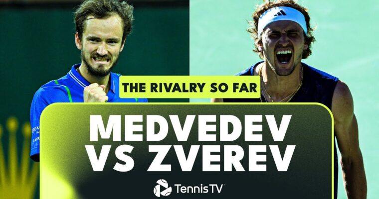 Daniil Medvedev Vs Alexander Zverev | The ATP Rivalry So Far… | テニスは ...