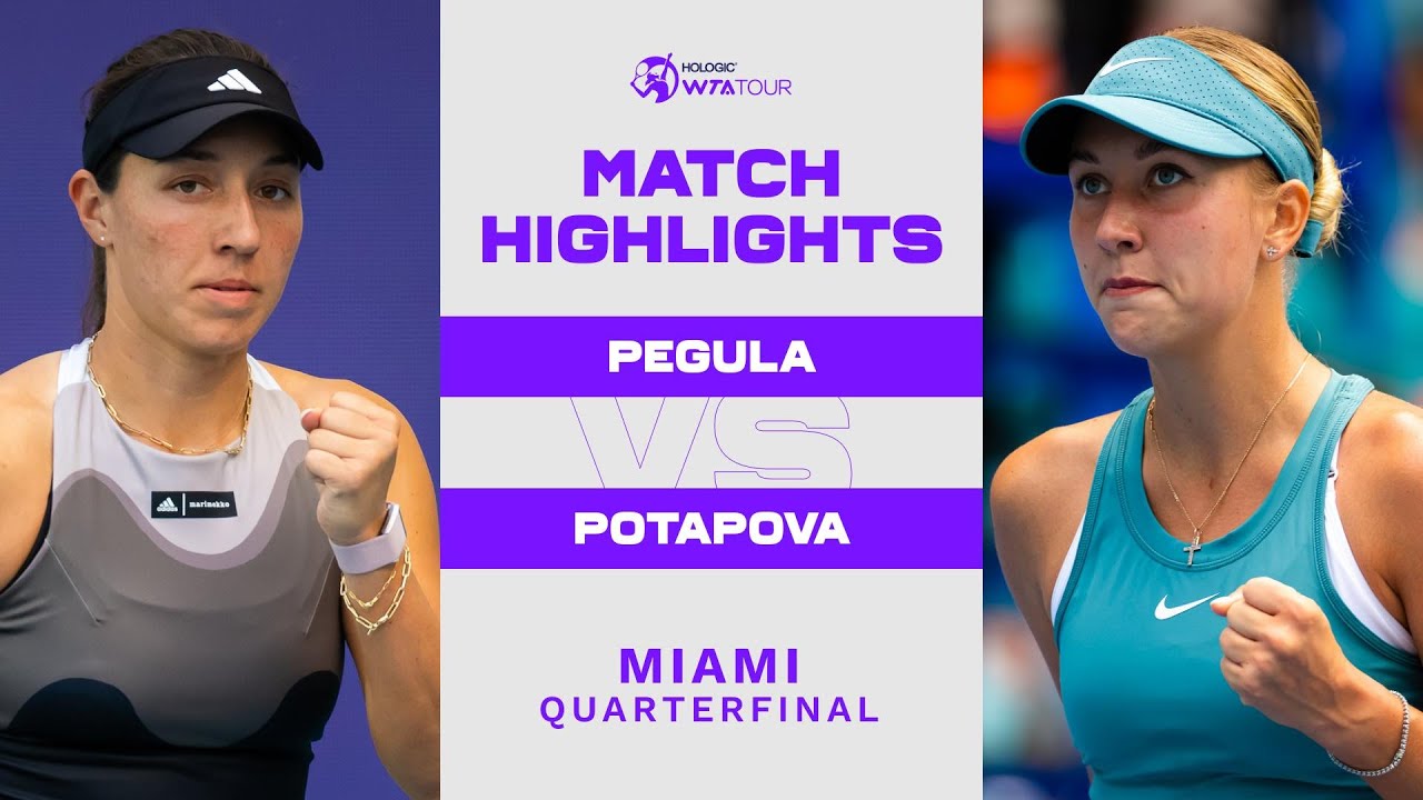 Pegula Dominates Potapova to Set Up Quarterfinal Clash With Swiatek in Rome