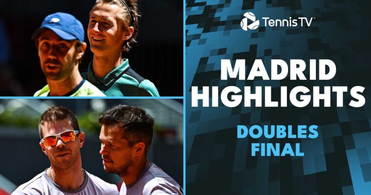 Korda/Thompson vs Behar/Pavlasek | Madrid 2024 Doubles Final Highlights ...
