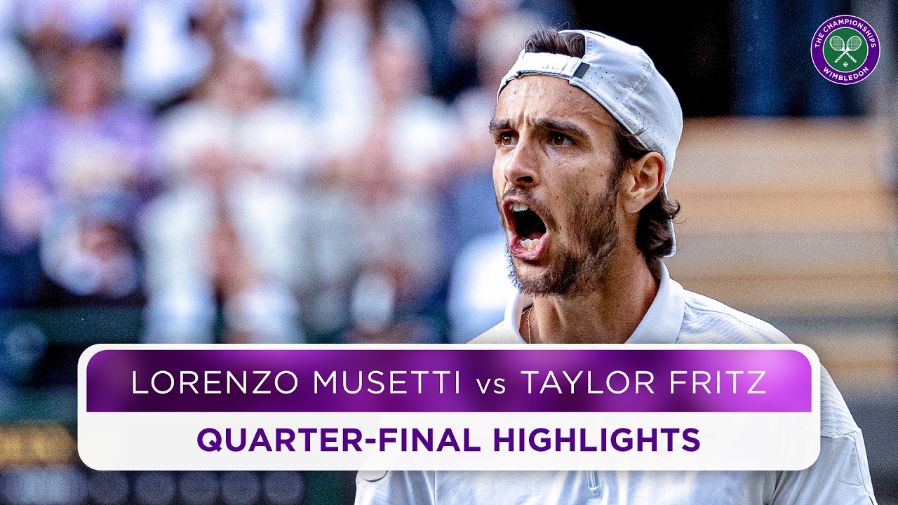 Five set thriller to make history! Lorenzo Musetti vs Taylor Fritz