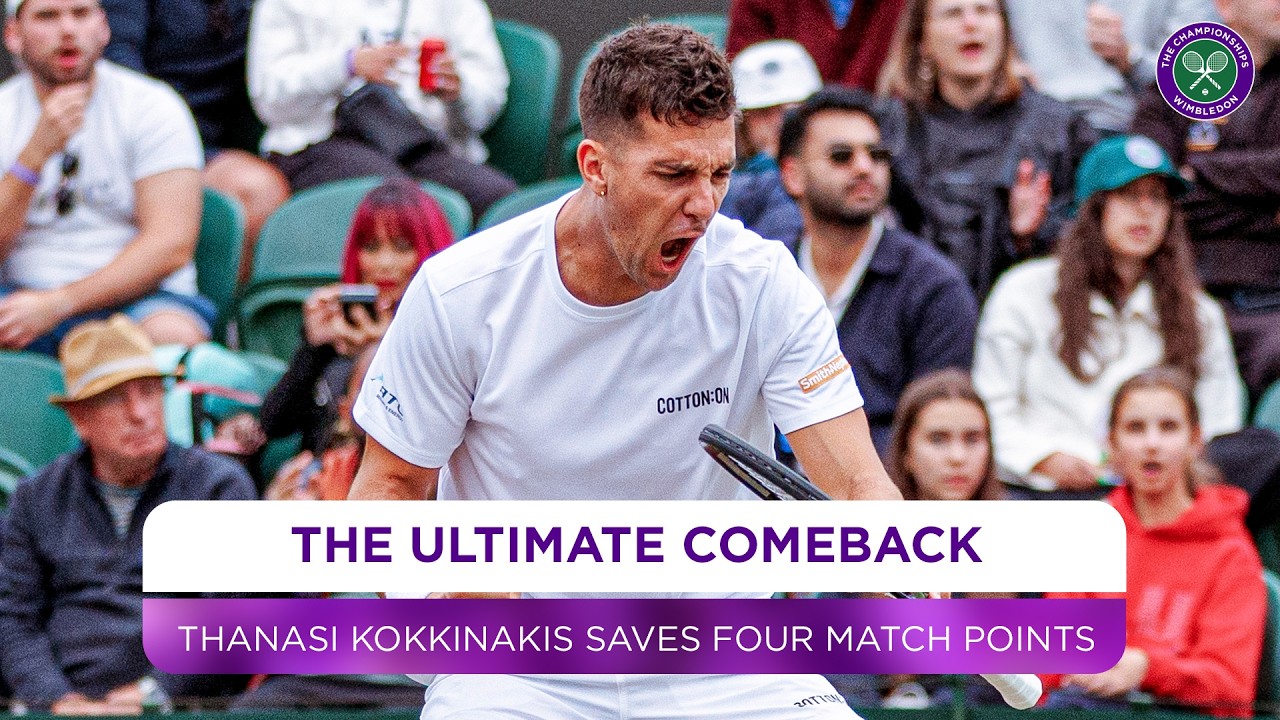 The ULTIMATE Comeback | Thanasi Kokkinakis | Winning Moment | First ...