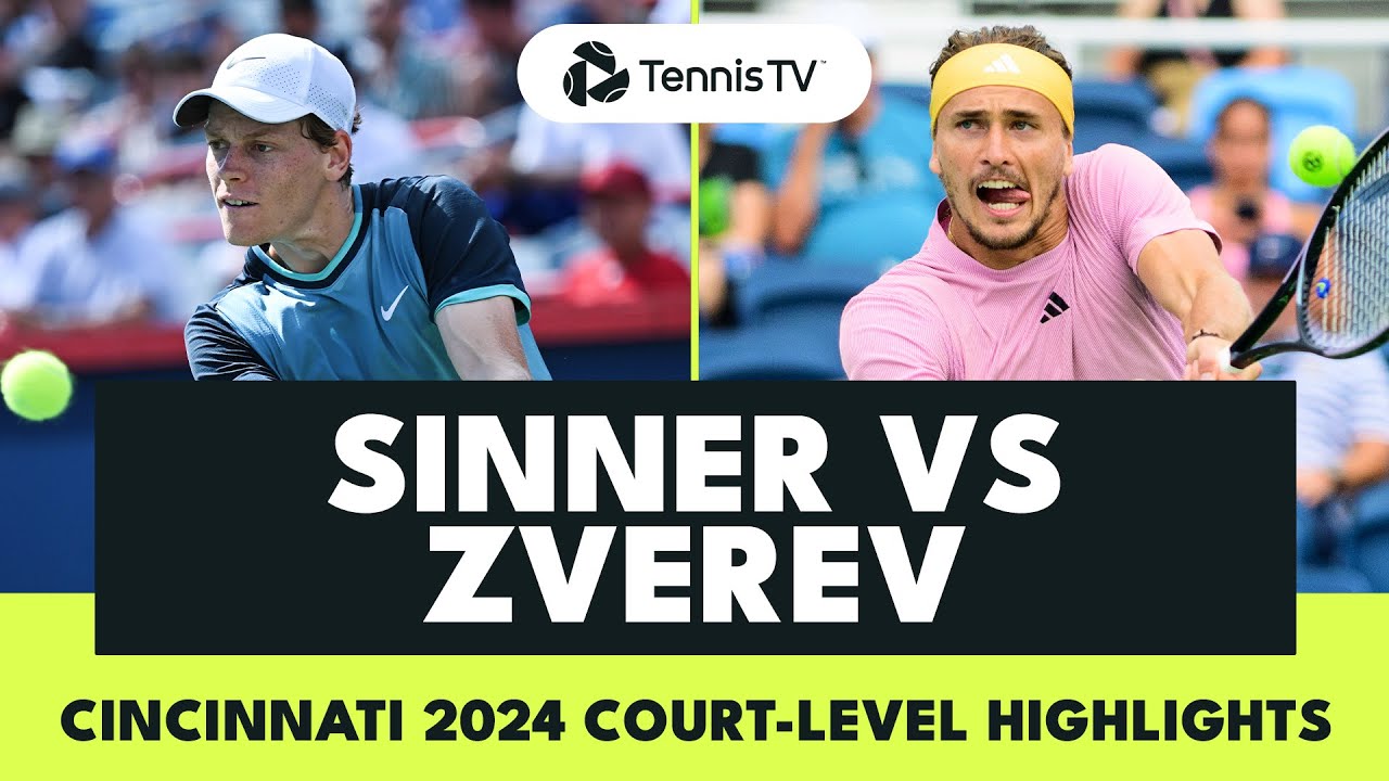 Highlights: Sinner'S Unbelievable Resilience! Cincinnati 2025 R4! - p8j3b9l